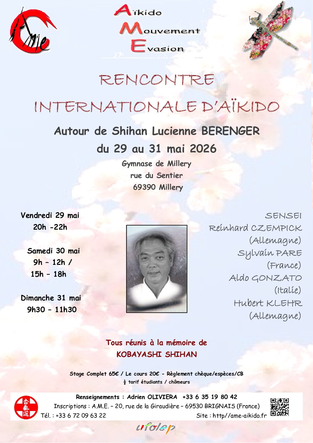 Affiche Stage International juin 2026